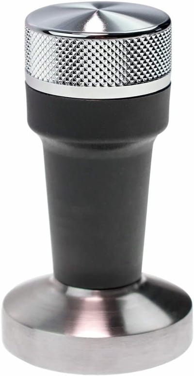 Koffie Tamper - Espresso Accessoire - Koffie Bereiden - Perfecte Pasvorm - 11.7 x 7.2 x 7.1 cm - Zilver