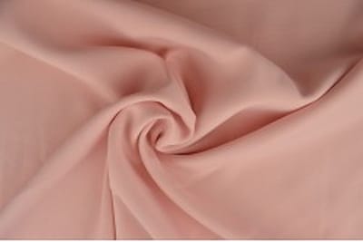 15 meter texture stof - Dusty roze - 100% polyester