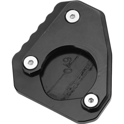 Motorfiets Zijstandaard Vergroter Pad Ondersteuningsplaat Aluminiumlegering Vervanging voor G310GS zwart