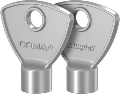 Comap ontluchtingssleutel radiator ontluchter sleutel