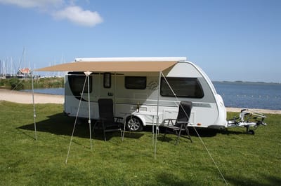 ESVO universele caravanluifel - 300 x 240 cm - polyester - beige