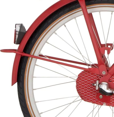 Cortina Spatbordstang achter 24 U4 true red matt