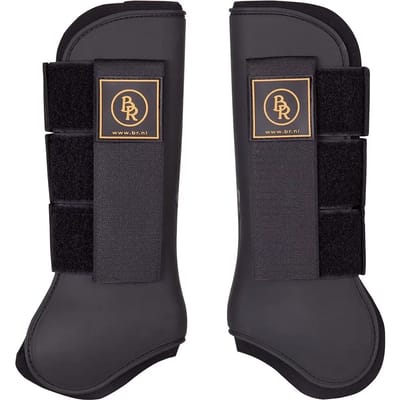 Paard kogelbeschermers in pu met neopreen BR Equitation X-High