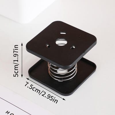 Doos Tissue Veersteun Tissue Dispenser Container Veerhouder Tissue Veerbeugel Eenvoudig te Installeren white