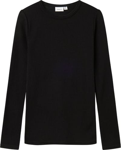 NAME IT - NKNWAX WOOL RIB LS TOP - Unisex - Lange mouwen shirts