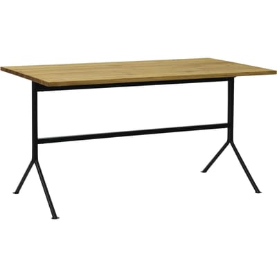 Normann Copenhagen Kip Bureau - Eiken - zwart