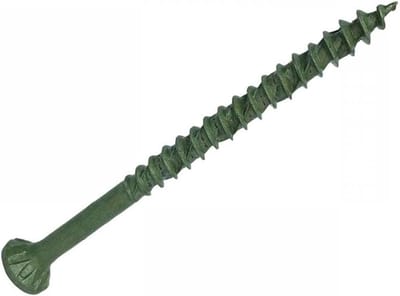 Terrasschroeven - Decking Schroeven - Houtbevestiging - Zelfborende draad - 5.0x100mm - Groen