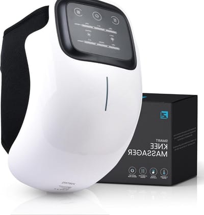 Knie Massage Apparaat - Rood Lichttherapie Met 3 Verstelbare Warmtes en Trillingen - Infrarood Massageapparaat - Kniebrace Massager voor Pijnbestrijding & tegen Gewrichtspijn – Draadloos – Voor Pijn / Stijfheid en Blessure