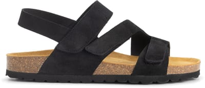 Travelin' Hedeby Heren - Sandalen - Suede - Zwart