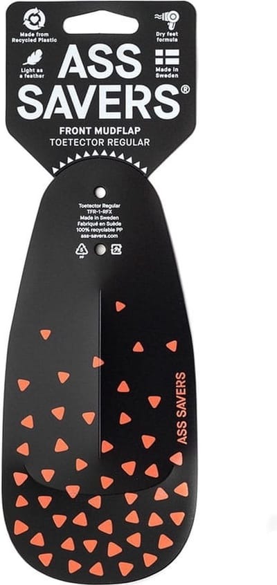 Ass Savers Mudder Regular Voorste Spatbord Zwart
