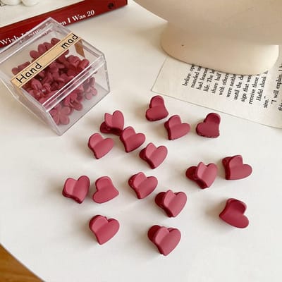 16-delige Set Mini Haarspeldjes voor Dames en Meiden - Kleine Klauwclips voor Haarstyling