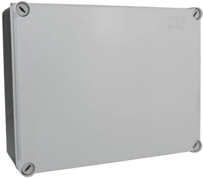 Aftakdoos - Verbindingsdoos - Elektrische verbindingen - IP66 bescherming - 245x195x95 mm - Zwart