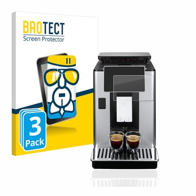 Screenprotector 3 Stuks voor ECAM610.75.MB/ 610.74.MB/ 610.55.SB/ 612.55.SB Beschermglas transparant
