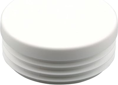 Ronde Buisdoppen - Lamellenpluggen Beschermdoppen - Meubels Beschermen - 1-2mm Wanddikte - 36mm Buitendiameter - Zwart