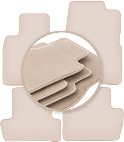 PREMIUM beige vloermatten voor: Mazda MX-30 crossover 2020-