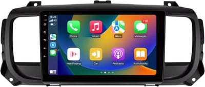 Autoradio met bluetooth - Carplay - Voor Peugeot Expert 3, Citroën Jumpy 3 & SpaceTourer (2016-2021) - Geschikt voor Apple en Android - Stereo - Navigatie - Navigatiesysteem auto - 2GB 32GB