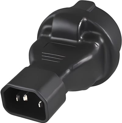 Adapter C14 naar Schuko - verlengkabel voor omvormer, stroomvoorziening en energieoplossingen
