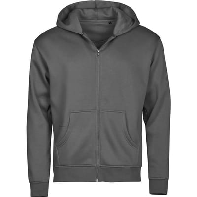 Tee Jays - Urban hoodie met rits - Powder Grey maat XS