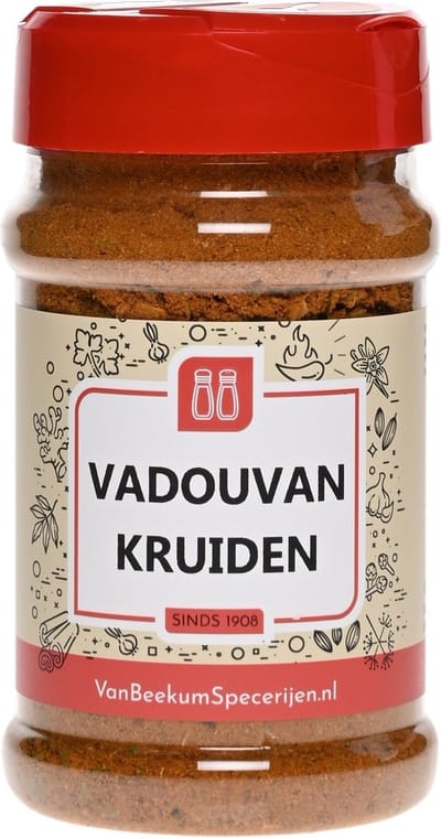 Van Beekum Specerijen - Vadouvan Kruiden - Strooibus 130 Gram