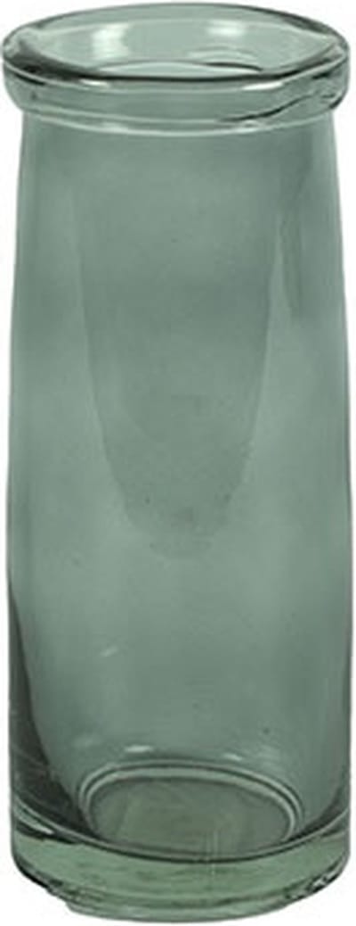 Countryfield Vaas Missy glas L8B8H19CM donker grijs