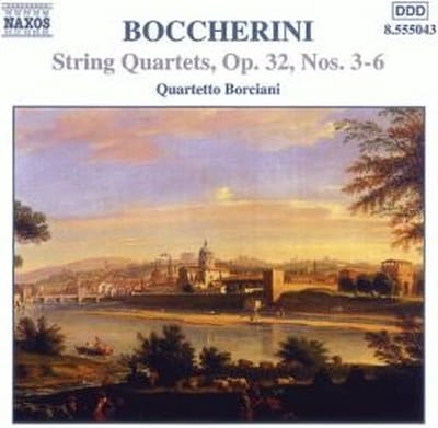Quartetto Borciani - Boccherini: String Quartets Op. 32 Nos. 3-6 (CD)