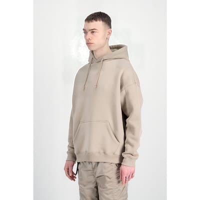 Alpha Industries Hoodie Uv Vintage Sand Maat: XS | Hoodies Outlet | Heren | Beige