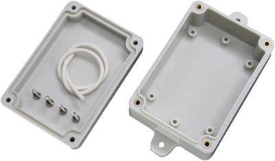Junction Box - Waterdichte Behuizing - Kabels Verbinden - Vochtbestendig en Duurzaam - 380x260x160 mm - Grijs
