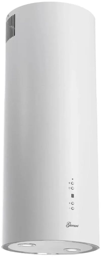 GURARI - afzuigkap - GCH I 385 36 WH PRIME N+Koolfilter - eiland afzuigkap - ronde afzuigkap - 36 cm - eilandafzuiging - 1000m³/h