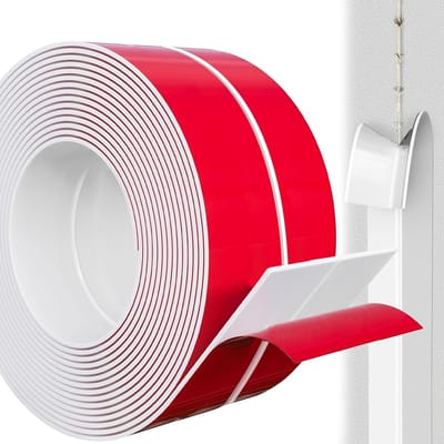 Zelfklevende Stootranden Hoekbescherming 4 cm x 6 m voor Muren, Deuren en Vloeren