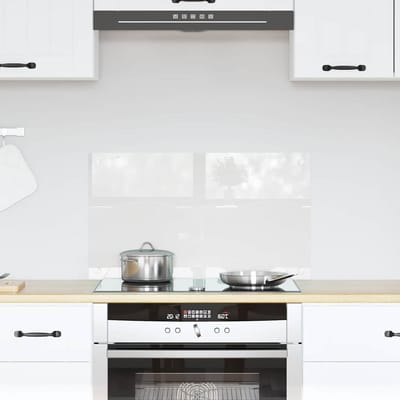 vidaXL - Keukenachterwand - Transparant - 70 - x - 40 - cm - gehard - glas