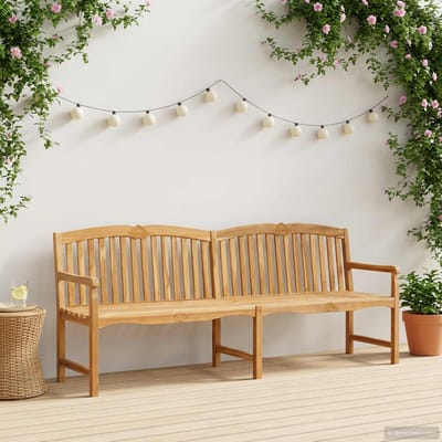 vidaXL - Handgemaakte - Rozenbank - 228 - x - 61 - x - 94,5 - cm - Massief - Teakhout