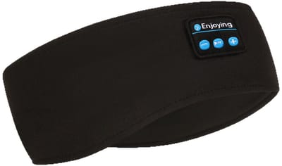 carmdering - Sleep Headphones - Hoofdband - Draadloze Sportband - 10 Uur Speeltijd - HD Stereo Geluid - Zachte Mesh Stof - Hypoallergeen Design - Ideaal Voor Side Slapers - 1 Stuk