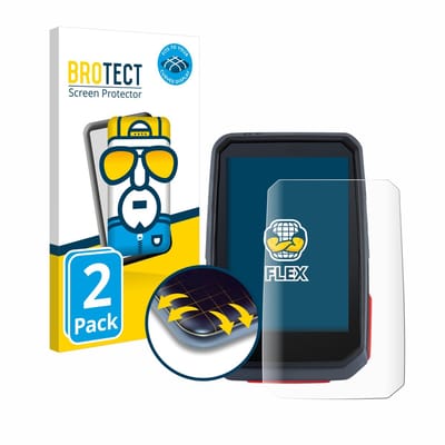 BROTECT - Screenprotector voor Sigma ROX 4.0 - Folie Beschermfolie transparant volledig dekking - 2 Stuks