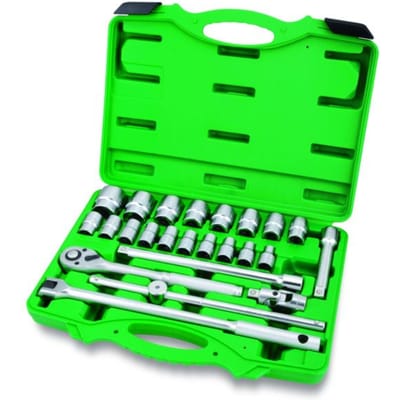 Dopsleutelset TOPTUL 1/2 12-kant 24Stk(8 10-21 22 23 24 27 32mm)