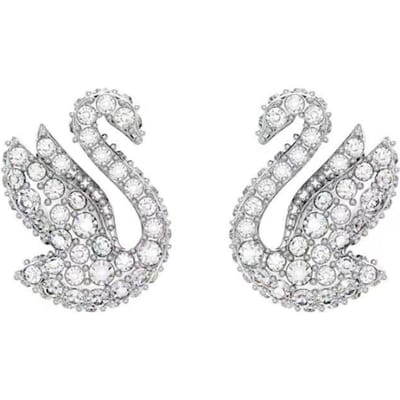 Swarovski Zwaanvormige Oorbellen Damesoorbellen 5647873 Box (Random Color) white
