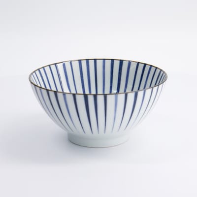 Tokyo Design Studio - Mixed Bowl - Natsu Tokusa - Blauw/Wit - 17,8 x 8,7 cm