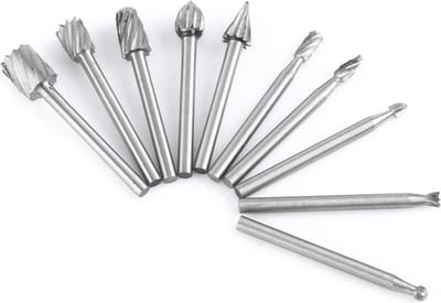Professionele Houtboor Cutter Set - 10 Stuks voor Houtbewerking en Carving