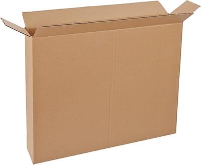 Zijlaaddoos 76x13x61 cm Kraft - Bundel 10 - Stevige verhuisdoos met gesloten basis