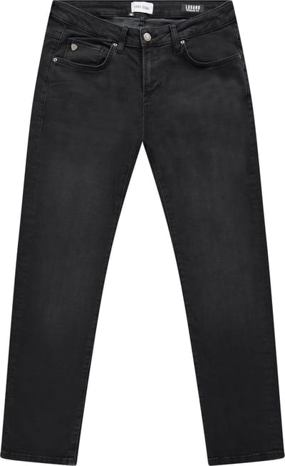 Cars Lugano heren soft denim regular-fit jeans black used
