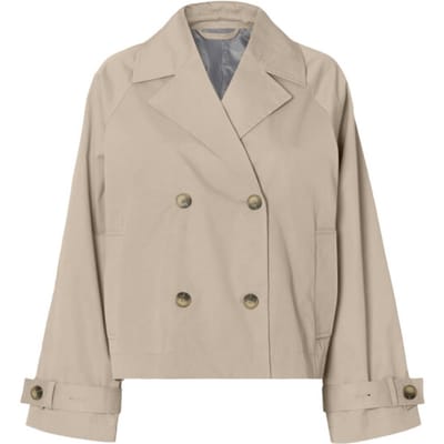 regular fit trenchcoat-jas van katoenmix model 'NEW CILO'
