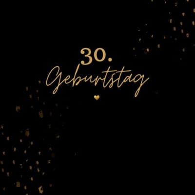 30. Geburtstag- Gästebuch Blanko - Julia S. Klein
