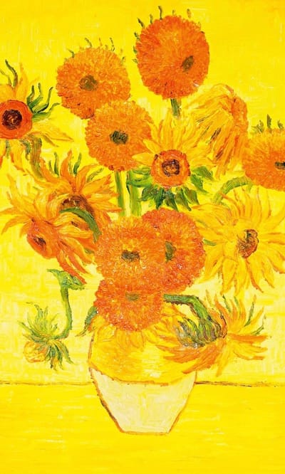 Fotobehang - Sunflowers 2 150x250cm - Vliesbehang