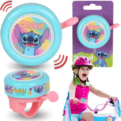 DISNEY Stitch Kinderfietsbel, meisjesachtig