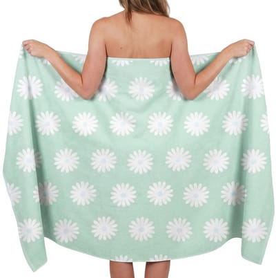 Dailygoods - Strandlaken Nice, Katoen, Mintgroen