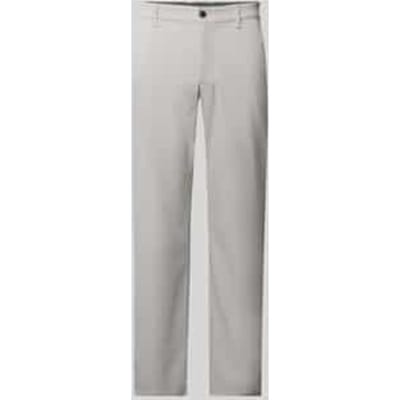 Regular fit stoffen broek met Franse Steekzakken