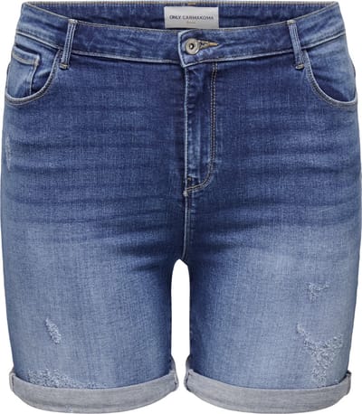 ONLY CARMAKOMA - CARLAOLA REG DEST DNM SHORTS Dames Broek