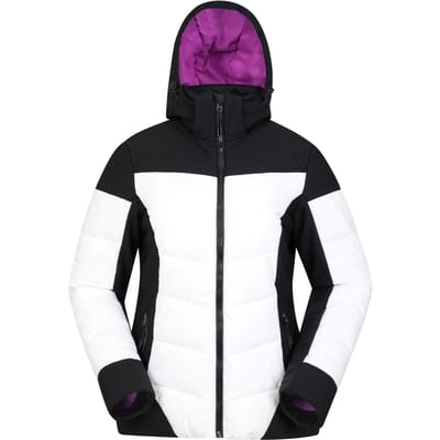 Mountain Warehouse Dames/Dames Resort RECCO gewatteerde ski-jas (Zwart)
