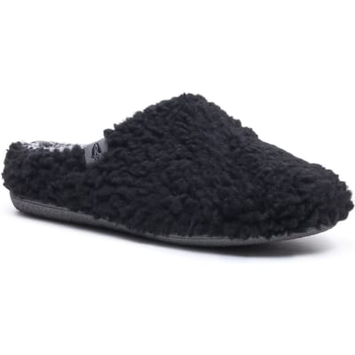 Hush Puppies Goede Textiel Dames Zwarte Slippers