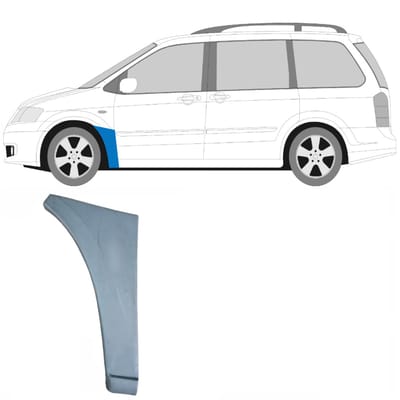 Reparatiepaneel voorspatbord voor Mazda MPV 1999-2006 / Links