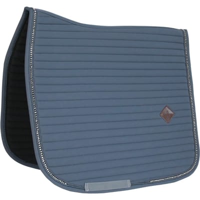 Kentucky Horsewear - Zadeldoek - Pearls Zadeldekje - Dressuur - Grijs